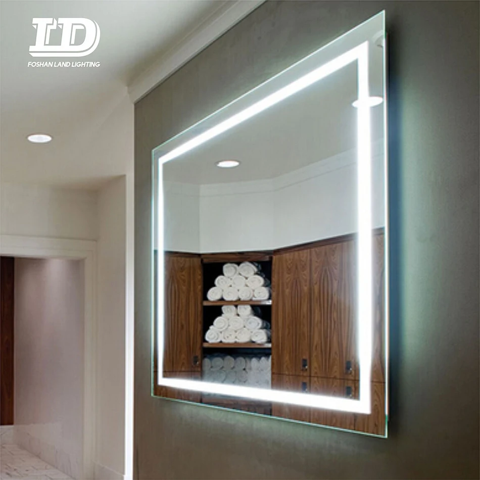 bath light mirror for shower room LED bathroom mirror illuminated mirror light
