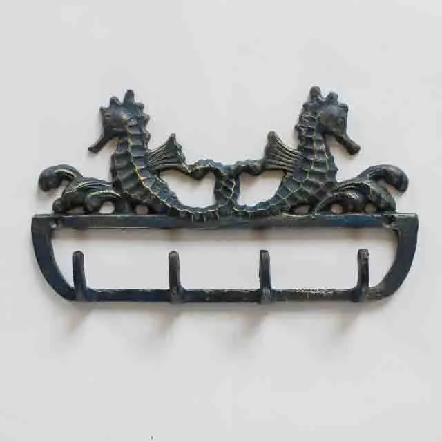 Cast iron pelican decorative wall mounted birds hooks