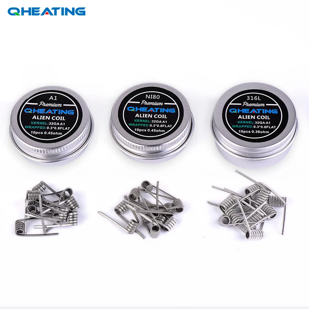 
Alien clapton coil fused clapton prebuilt KA1alien coil wire 