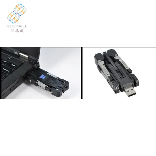 
Wholesale Retail Transformer Robot Dog USB 2.0 2GB ~64GB Memory USB Flash Drive cool gift cheap 
