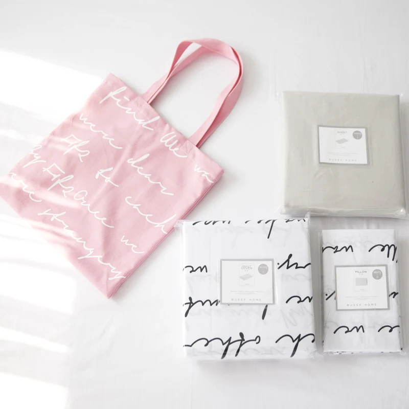 Custom Printing Logo Reusable 10oz 20oz Cotton Canvas Tote Bag Pink Cute Girl Shopping Bag With Handle