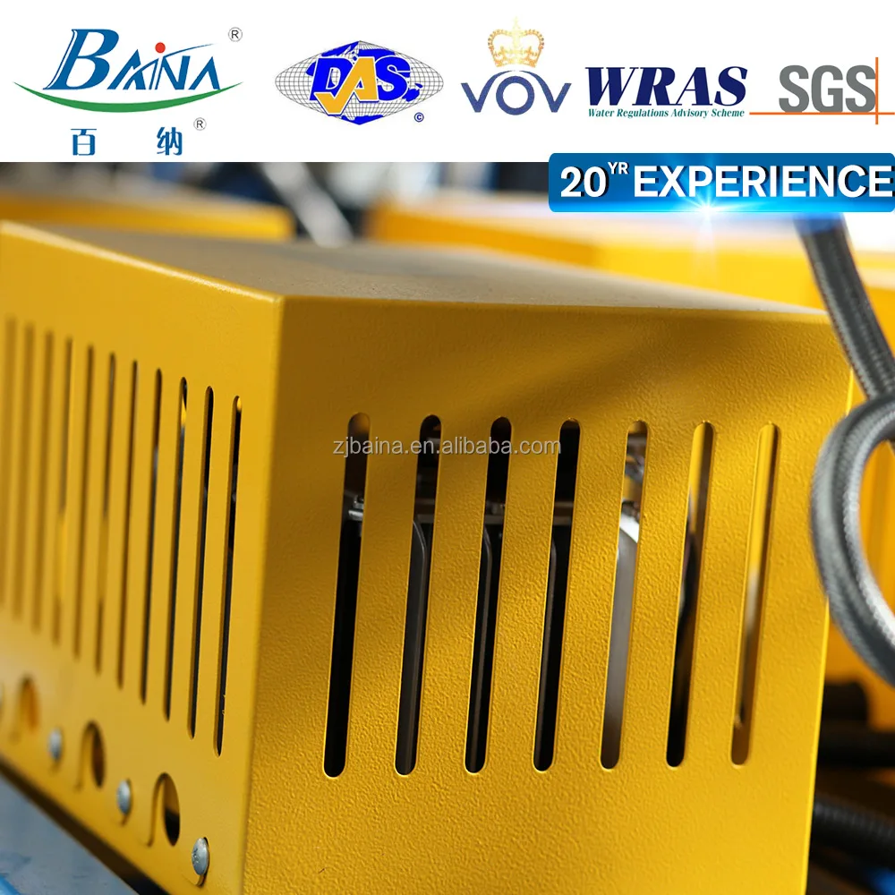 
Chinese famous brand BAINA microwave curing oven fast curing silicone rubber rubber hose extrusion machine 