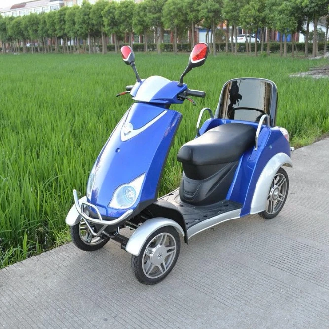 Electric 4 Wheel Back-Driving 48v 500W Electric Mobility Scooter For Elders, Electric Pedal Motorbike, China Electric Scooter