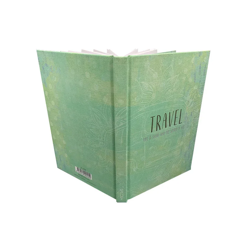 
Promotional A5 Printed Custom Pen White Counter Yellow Sketchbook Hardcover Notebook 