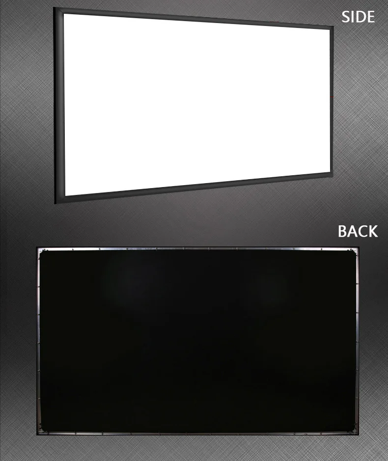 Elite firm settled wall fabric flatness projection screen