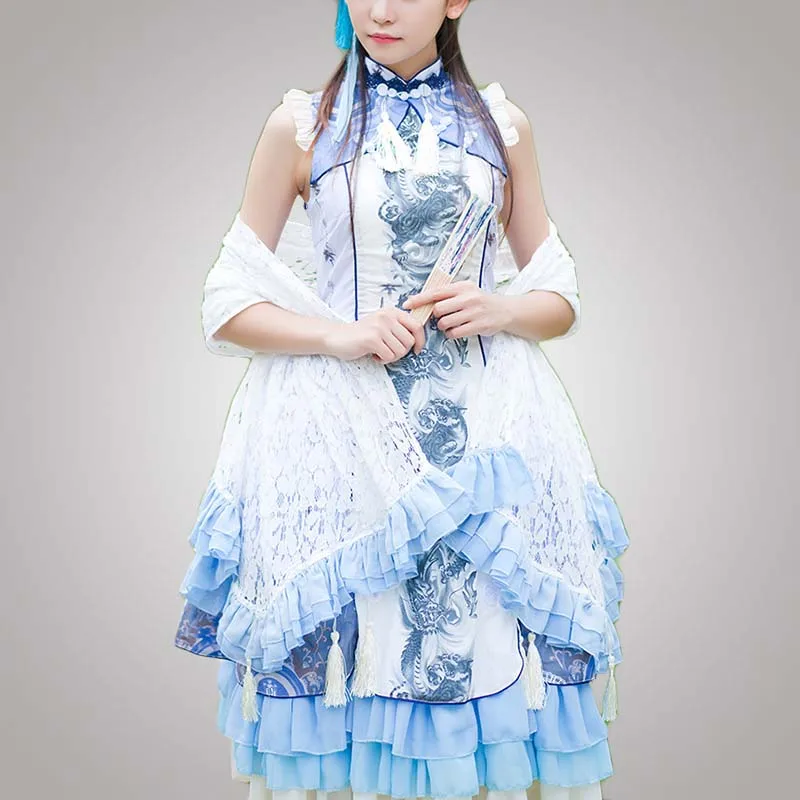 
New Fashion Modern Design Chinese Style Cosplay Dress Women Dress Manufacturer 