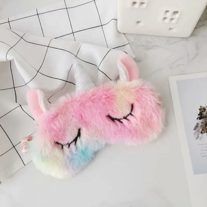 
Latest Arrival Girls Unicorn Slippers Unicorn Eye Patch Set 
