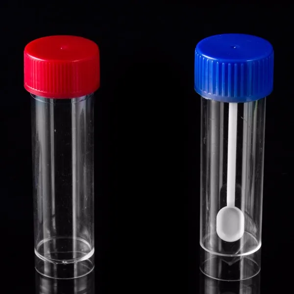 5ml Stool Disposable Sterile Plastic Container Vacuum Urine Container Stool Container (screw Cover)