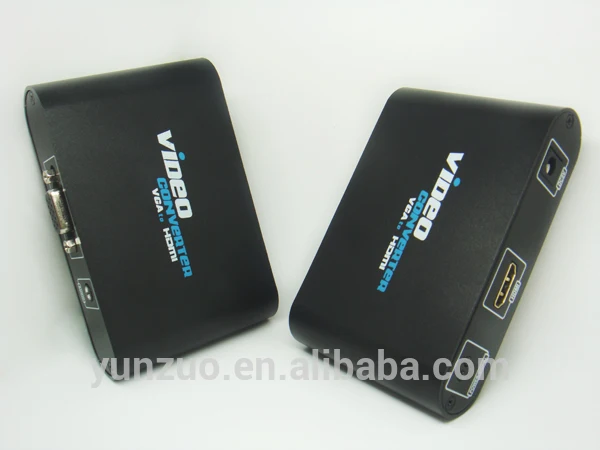 преобразование vga на hdmi яркий черный ящик