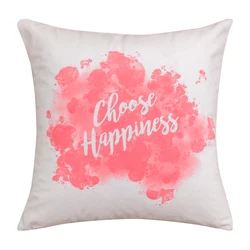 Wholesale custom high quality printed cushion cover throw pillow cover decorative