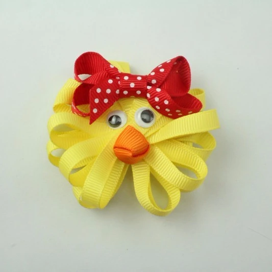 hot sale animal bows chicken bows for easter