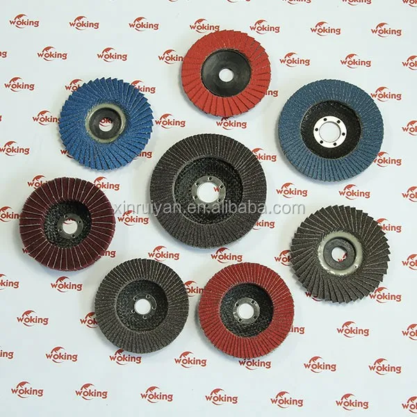 High Quality Abrasive Flap Disc Flap Disc With Plastic Fiber Backing For Metal Polishing Wheel Brush Flap Disc