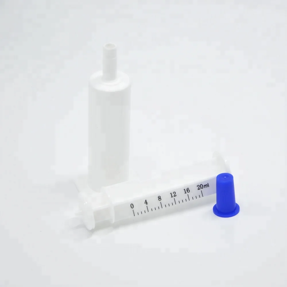 veterinary syringe 20 ml disposable syringe manufacturer supply white barrel animal perfusion syringe without needle