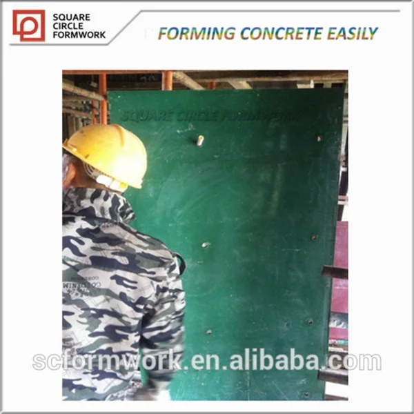 Reusable 100 Times Building Plywood Concrete Forms
