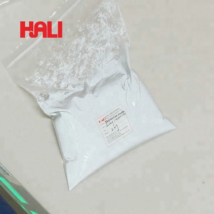 From HaLi latest hot selling ultra glass beads effect powder safety products high index standard type 3 reflective glass beads