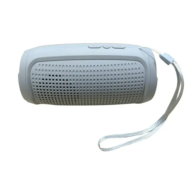 ABS new gift mini speaker wireless card U disk FM radio with lanyard FD-2 blutooth speaker active