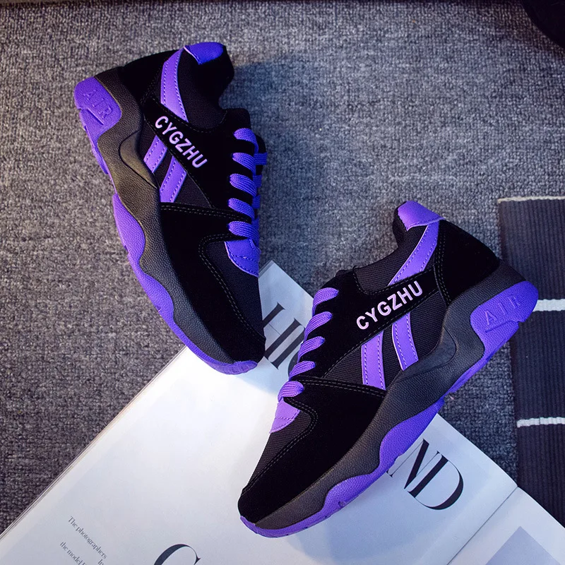 
Factory Price Colorful casual Student shoes Fashion Sport womens platform shoes 