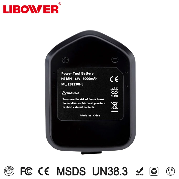 12V high safety Power Tool Battery for Hitachi EB1230HL EB1215 3AH EB1214S EB1220HS 2017