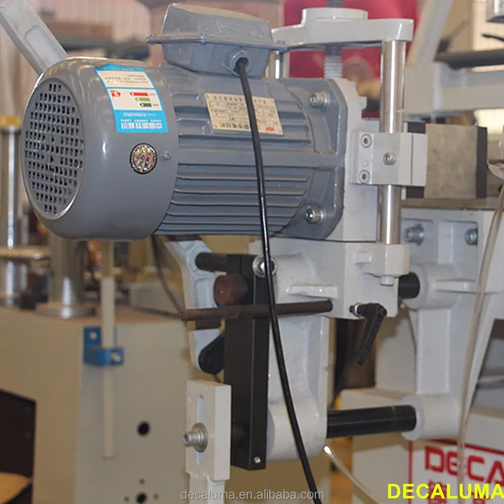 
Jinan DECALUMA Supply Aluminum Window Door Lock Hole Processing Machine 