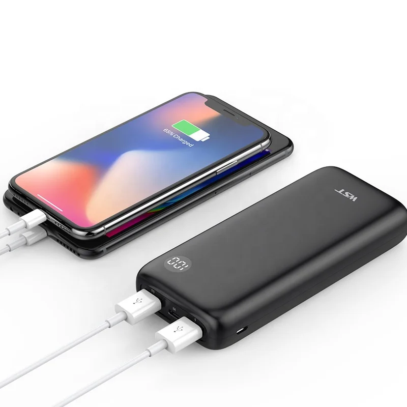 2019 Новое поступление micro usb и usb c вход Цифровой дисплей последние банки питания 20000 мАч