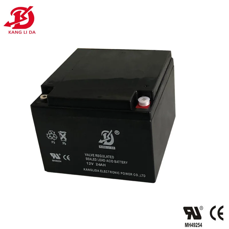 24ah battery for ups power supply 12v 24ah elevator emergency system battery