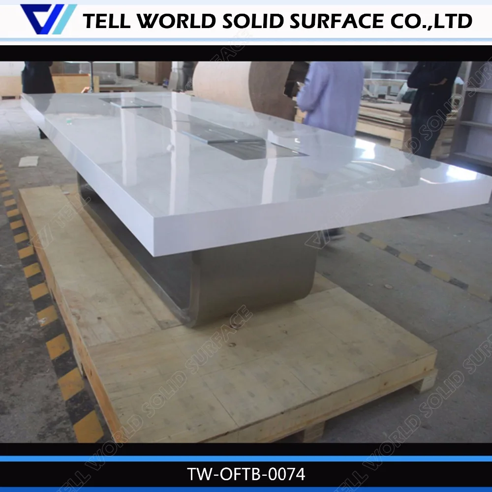 Multimedia Conference Table Office Furniture Glass Conference Conference Table Modern