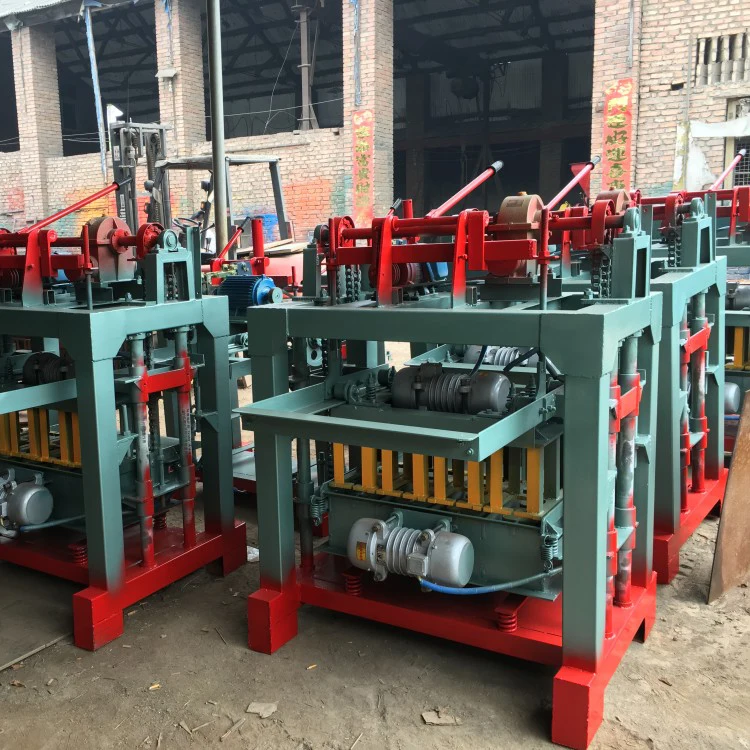 Cost effective QT4-35 solid paver block brick making machine price