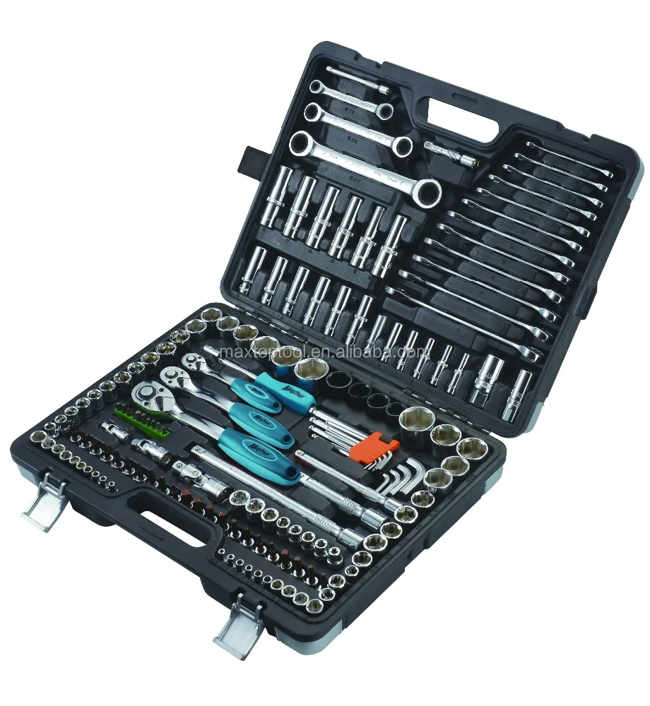 Набор торцевых ключей 150 дюйма, 6140 дюйма, 1/4 дюйма, 3/8 дюйма, 1/2 дюйма