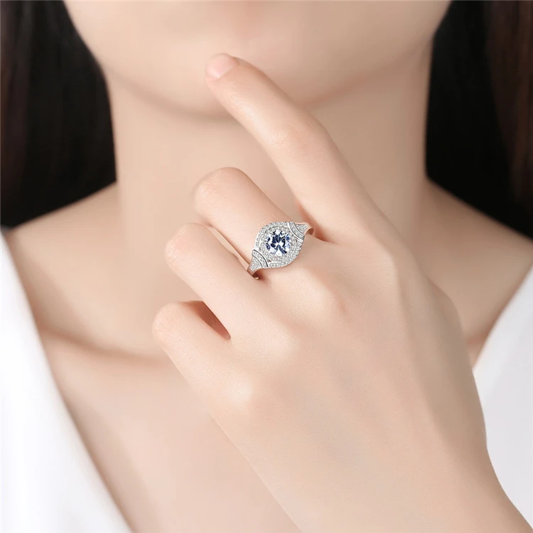 Best Selling Qings Brass Ring Plated Platinum Ring For Women