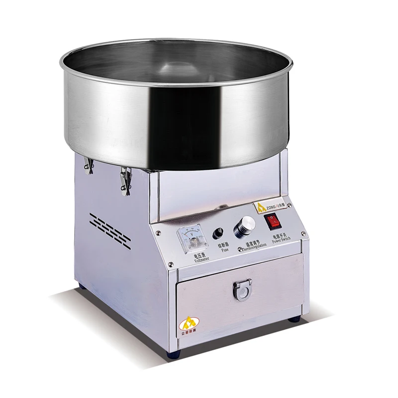 
Commercial Cotton Candy Floss Machine Automatic Flower Cotton Candy Machine 