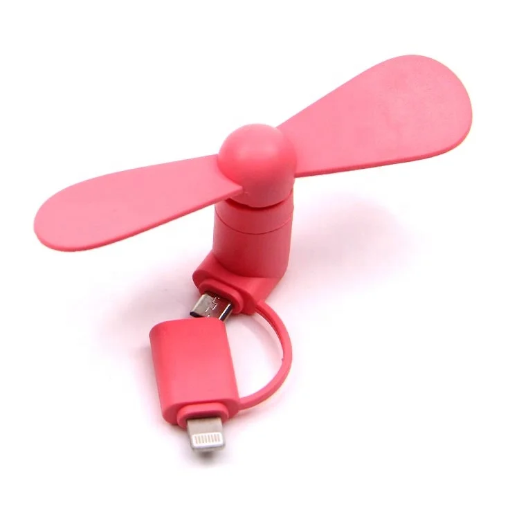 Wholesale Portable 2 in 1 Android Cell Phone Fan