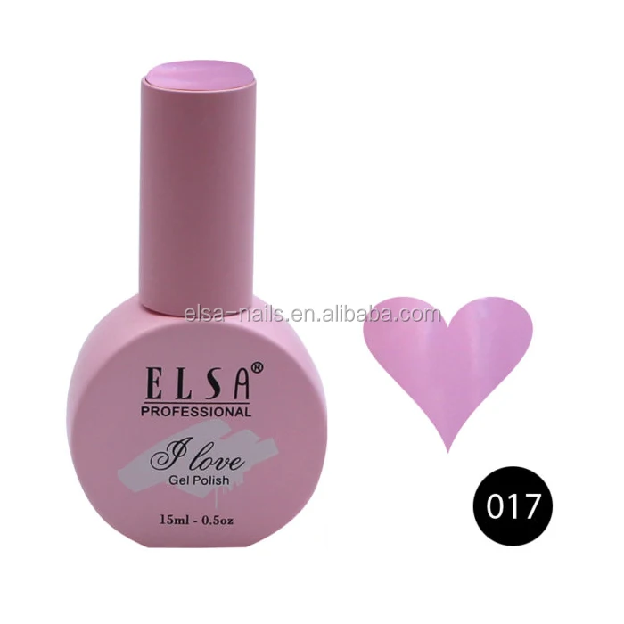 
2021 MSDS ELSA new fashion free sample colorful two step gel polish uv gel for women 