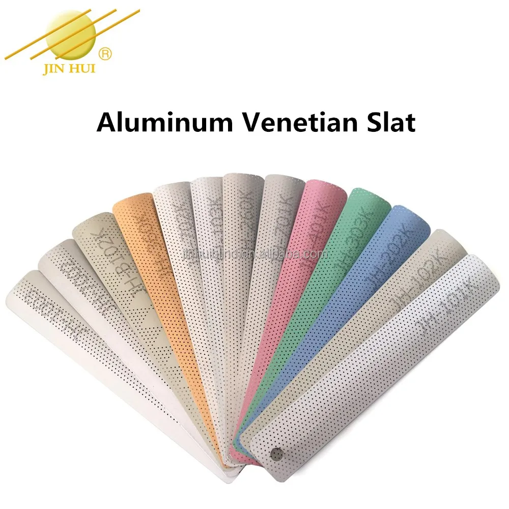 Free Sample/Aluminum Blinds Roller Shutters Open Slats for Vertical Blinds