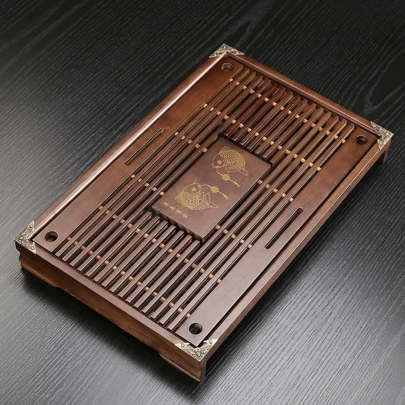 Cha Pan Wholesale High Quality Best Price Custom Kung Fu Bamboo Tea Tray
