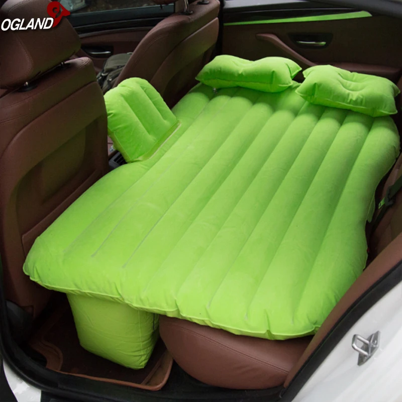 
Universal Car Air Inflatable Travel Mattress Bed for Camping Travel Car Back Seat Outdoor Mat Cushion Sofa Pillow 