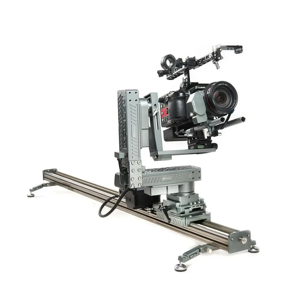 
G4 China factory remote control motorized dolly track camera slider with pan tilt dolly head follow focus for dslr video camera 