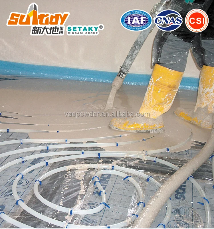 Portland Cement based self leveling cement compound for PVC floor
