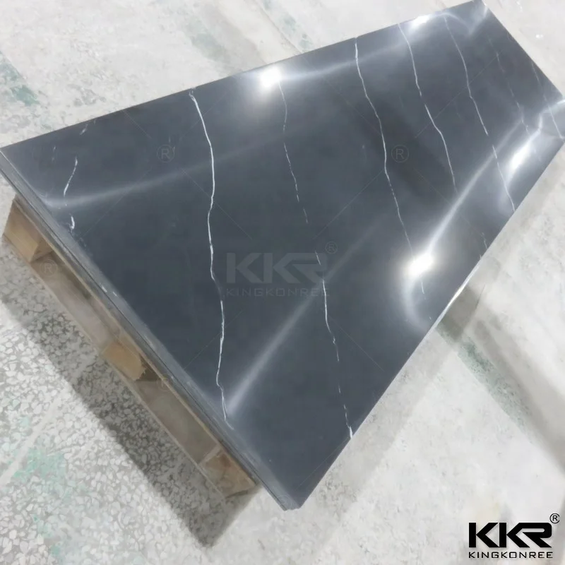 Artificial Marble Acrylic Solid Surace Stone For Bathroom Wall Panels