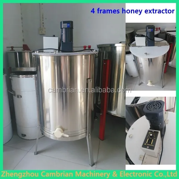 Электрическая машина для извлечения меда из нержавеющей стали 2 3 4 6 рам
