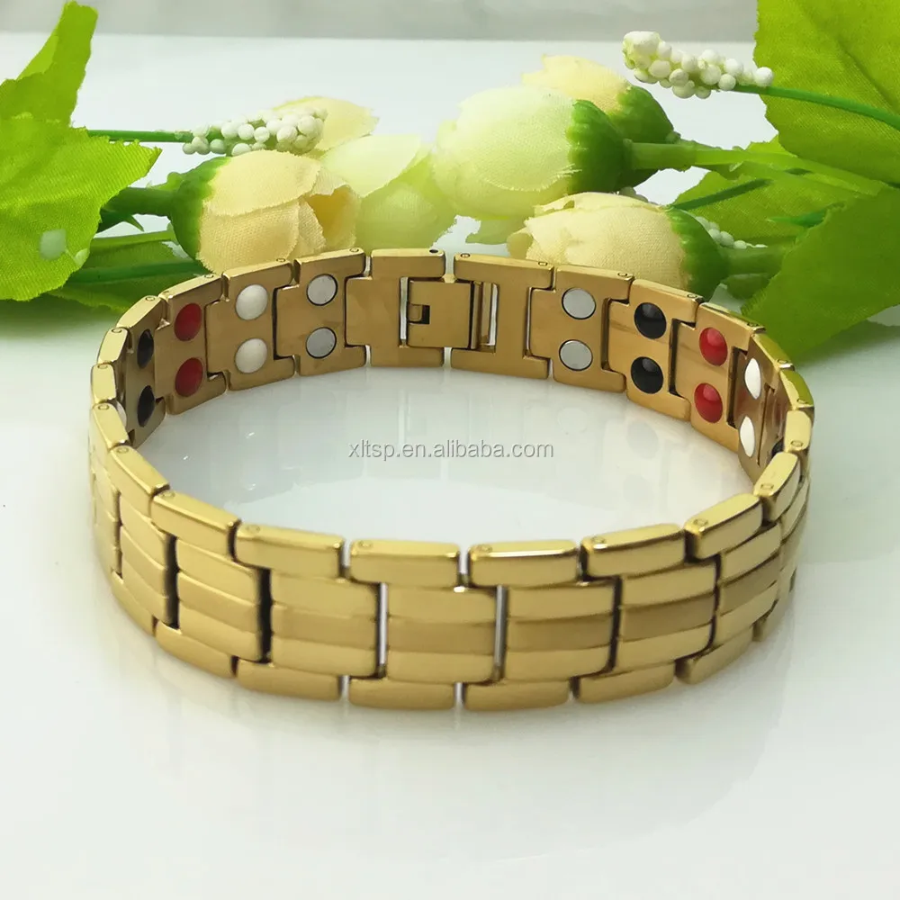 
high quality Fair Healthy Care Bio Energy Magnetic titanium bracelet Jewelry 