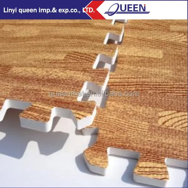 60X60 wood foam tiles and different kinds puzzle mat design for customers factory directly for sales