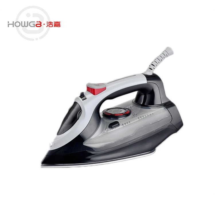 Anti-calc ceramic soleplate portable rechargeable travel handy dry iron steam press station iron For hotel