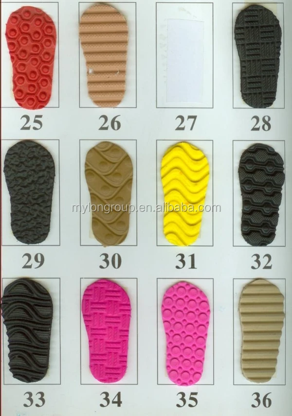
Colored EVA Foam material for making slippers 