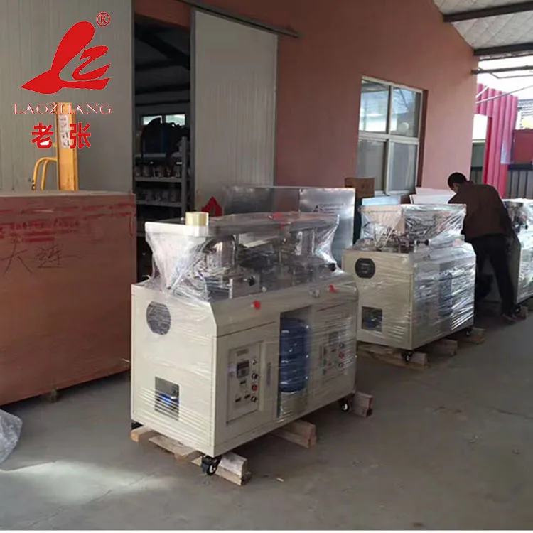 2017 New design two heads auto PLC aluminum baseball cap making machine