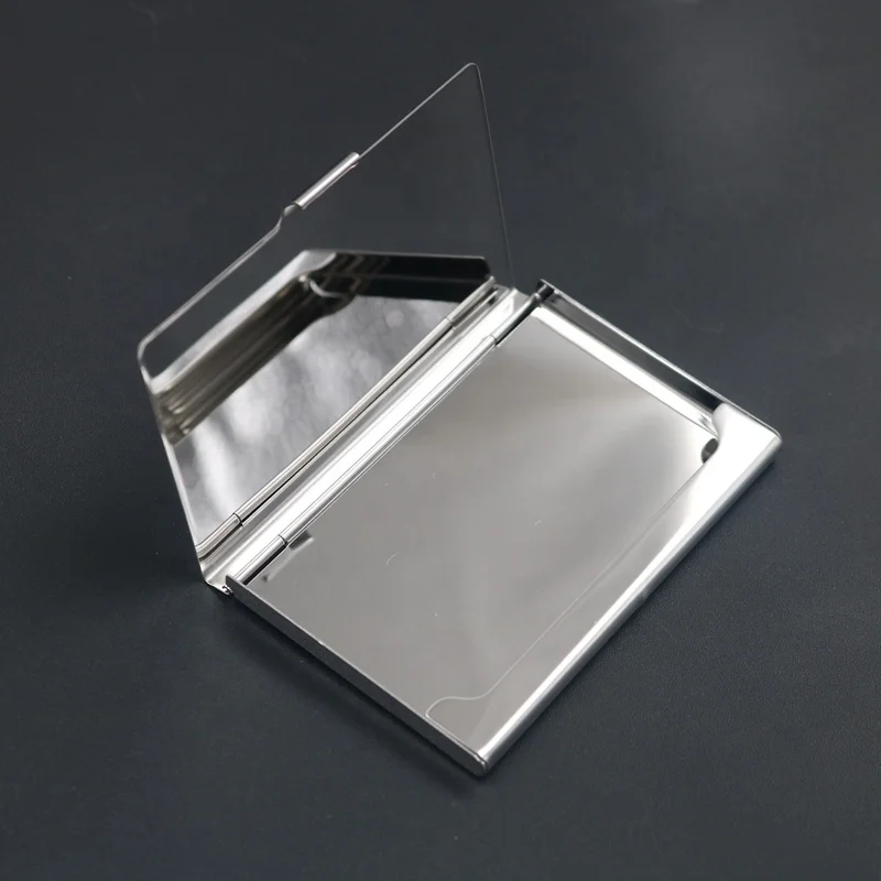
Custom logo stainless steel business card holder case in high quality 