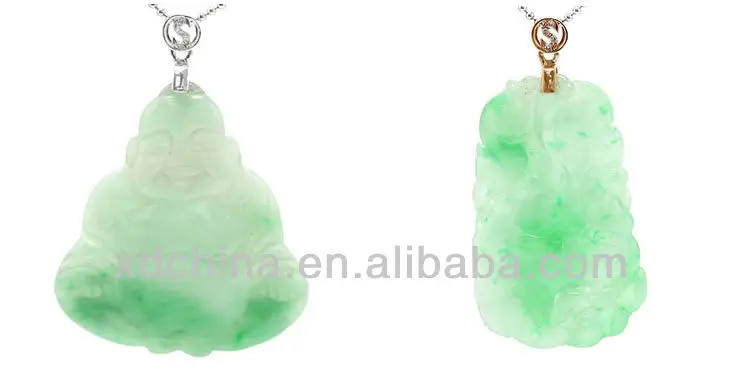 XD K018 Jewelry Pinch Bails 18K Gold Gemstone Clasp with Real Diamonds