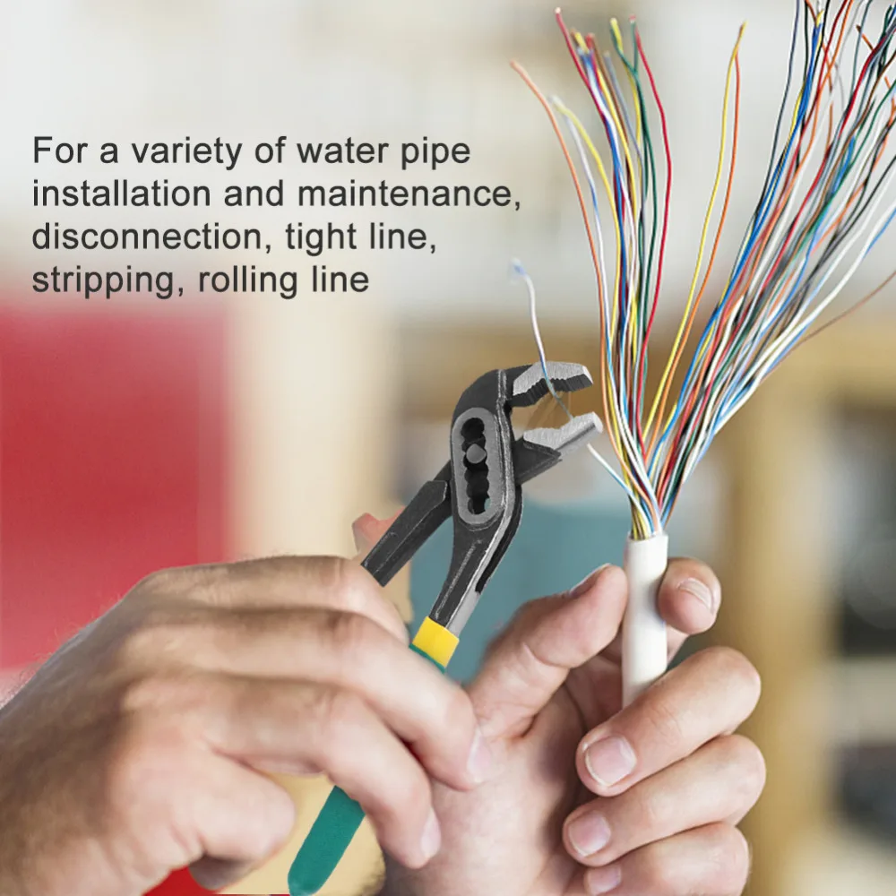 
Multi-function Adjustable Water Pump Pipe Pliers Tongue-and-groove Pliers Hand Tool 