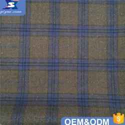 Полиэстер, искусственный материал, ткань с принтом окон, текстурированный мужской костюм, Блейзер, пальто, тяжелая ткань, поставщик текстиля Гуанчжоу