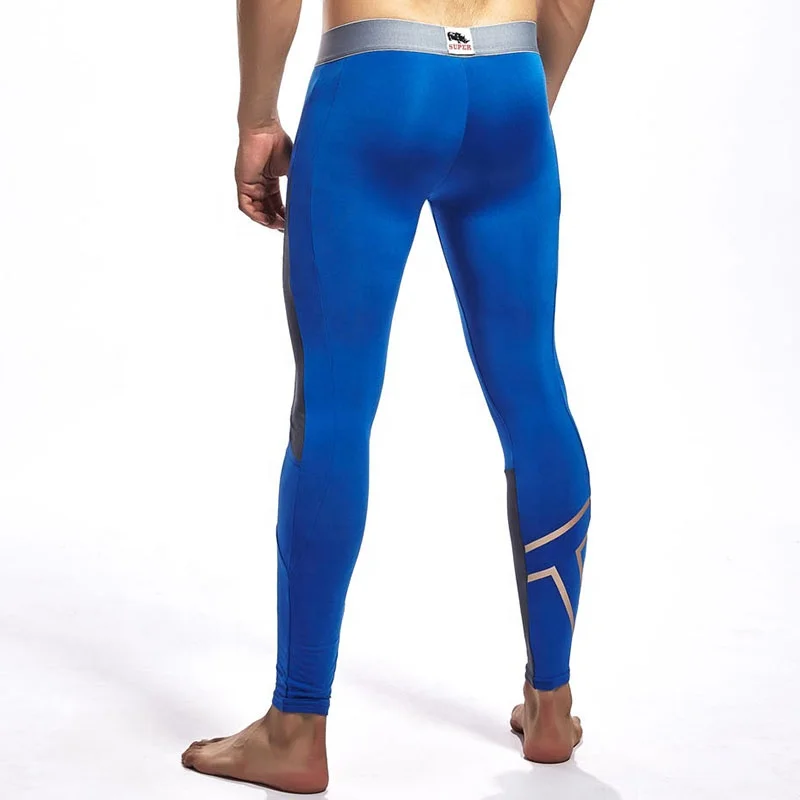 New fashion men long johns pants bottoms winter thermal underwear for men