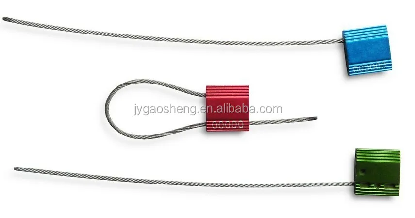High Quality Security Wire Cable Seal Locks Steel Cable lock